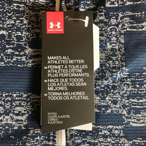 Under Armour Steel and Navy Pullover - NWT - Picture 6 of 8